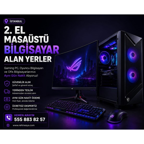 İkinci El Bilgisayar Sat | Yerinde Alım & Nakit Ödeme 2