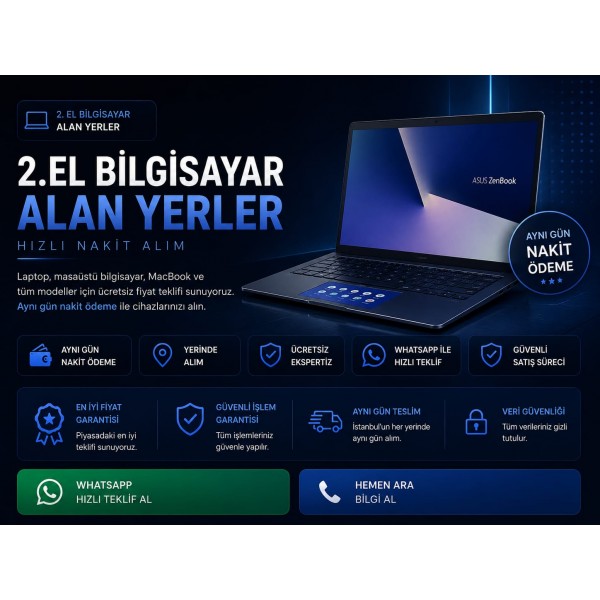 İkinci El Laptop Alan Yerler 2