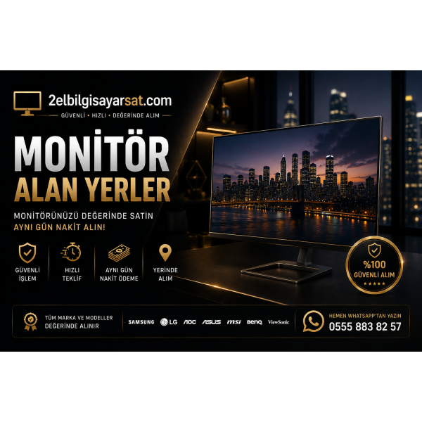 Monitör Alan Yerler