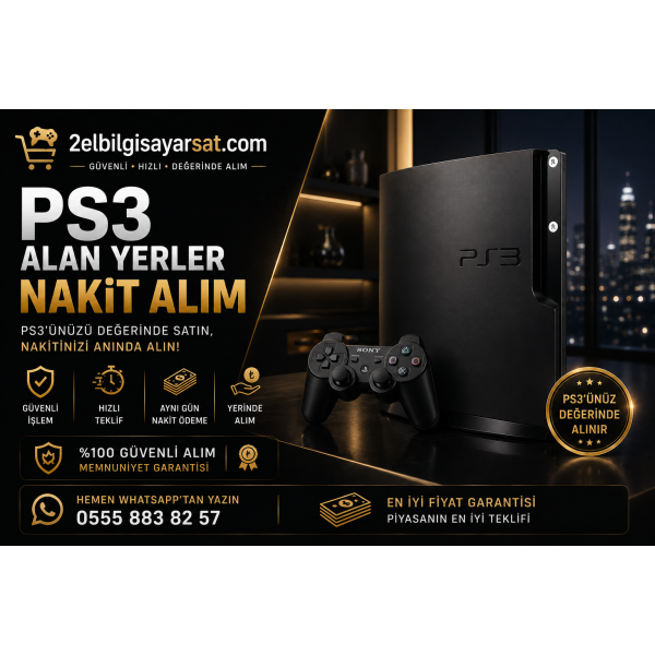 PS3 Alan Yerler | Nakit Alım