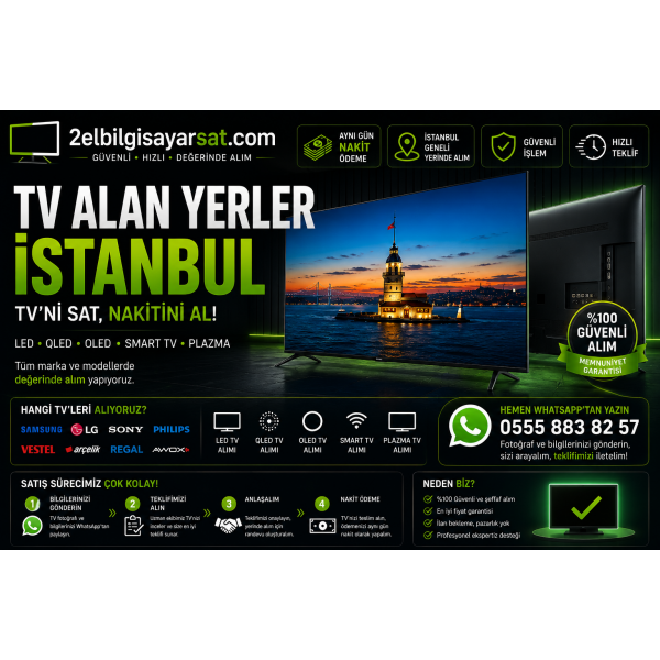İkinci El Televizyon Alan Yerler