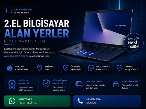 İkinci El Laptop Satarken Nelere Dikkat Edilmeli?