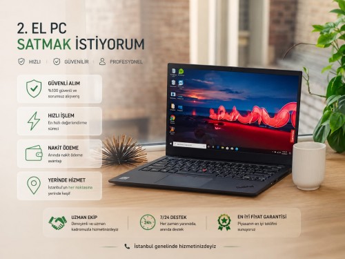 2. El Bilgisayar Alan Yerler İstanbul | Laptop & PC Nakit Alım Merkezi