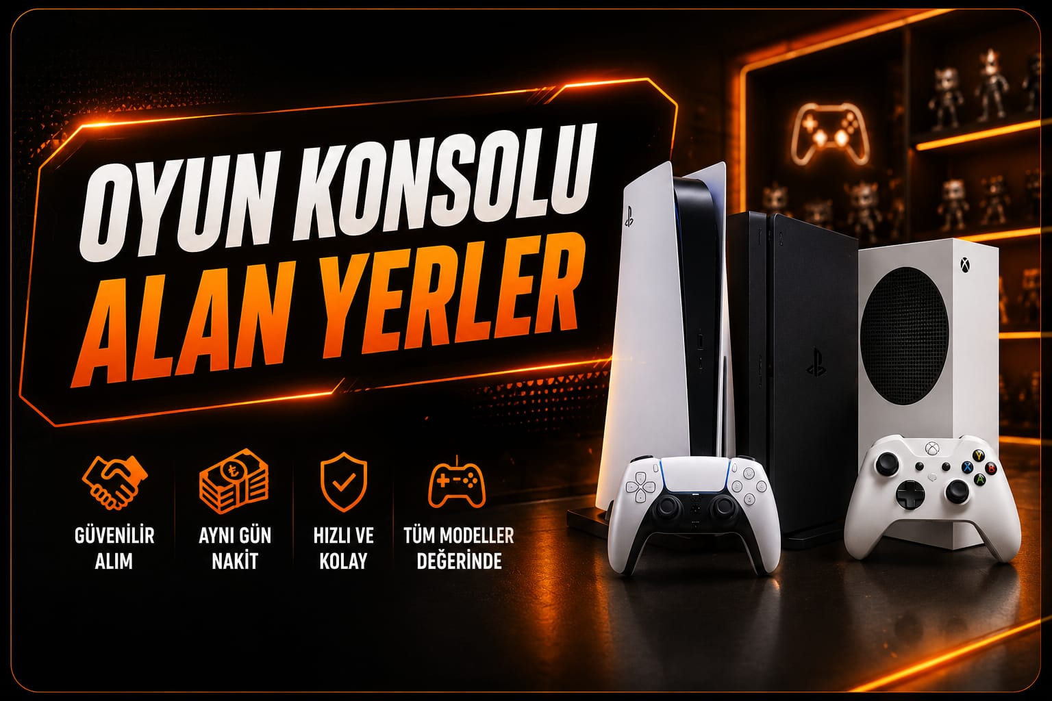 Oyun Konsolu Alan Yerler