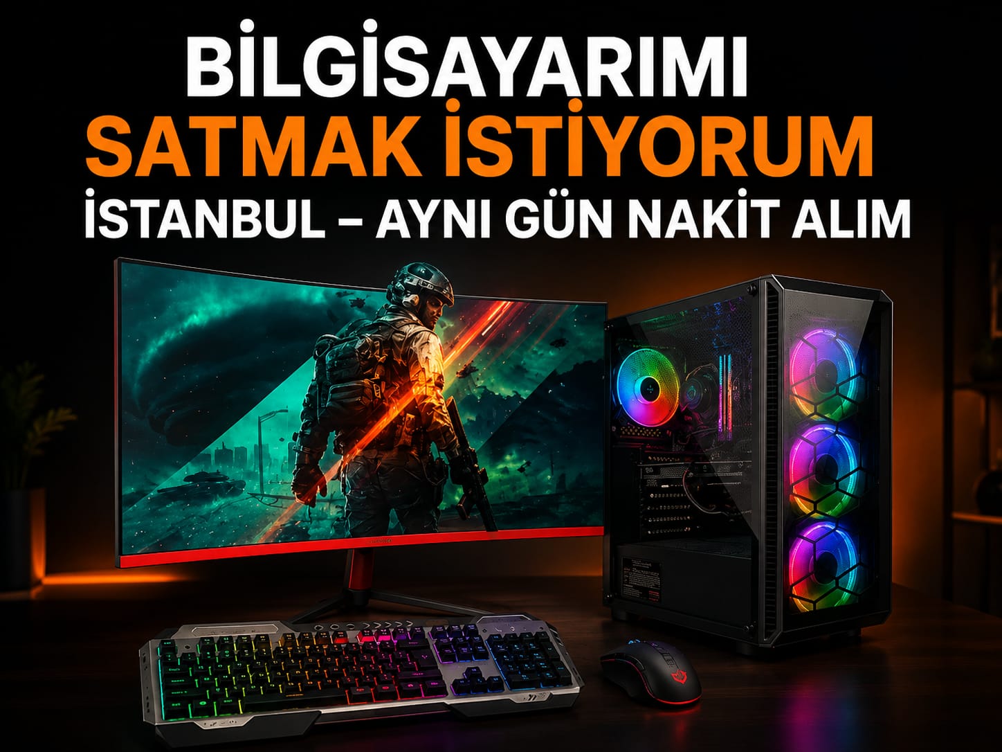 Bilgisayarını Aynı Gün Sat